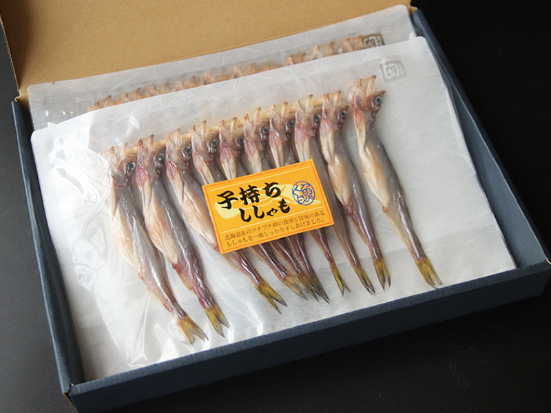 子持ちししゃも/30尾（化粧箱入）｜厳選した北海道の海産物の産直通販